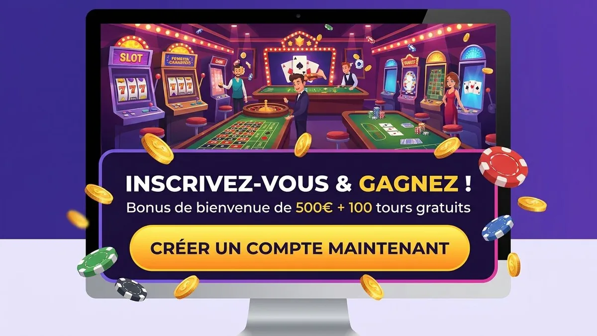 Inscription avec bonus